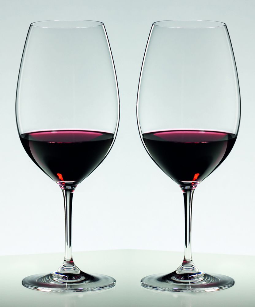 Riedel Бокалы для красного вина Syrah Vinum 650мл - 2шт, хрусталь