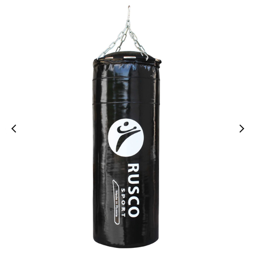 Мешок бокс."RuscoSport" Вес 25кг(+/- 3кг),90см, d35 (черный, красный, хаки, синий)