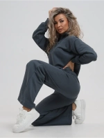 Спортивный костюм утепленный без начеса с брюками