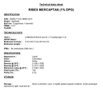 RIBES MERCAPTAN (1% DPG) / РИБЕС МЕРКАПТАН CAS 25265-71-8 ; 38462-22-5