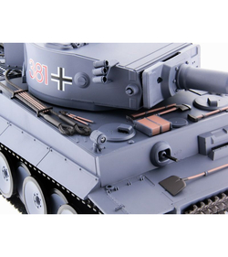 Радиоуправляемый танк Heng Long Tiger I Upgrade V7.0 2.4G 1/16 RTR