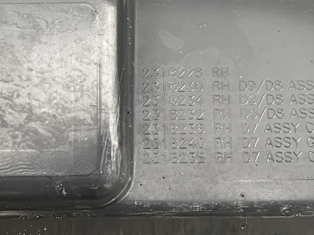 Комплект крыльев передних верхних 2023г.