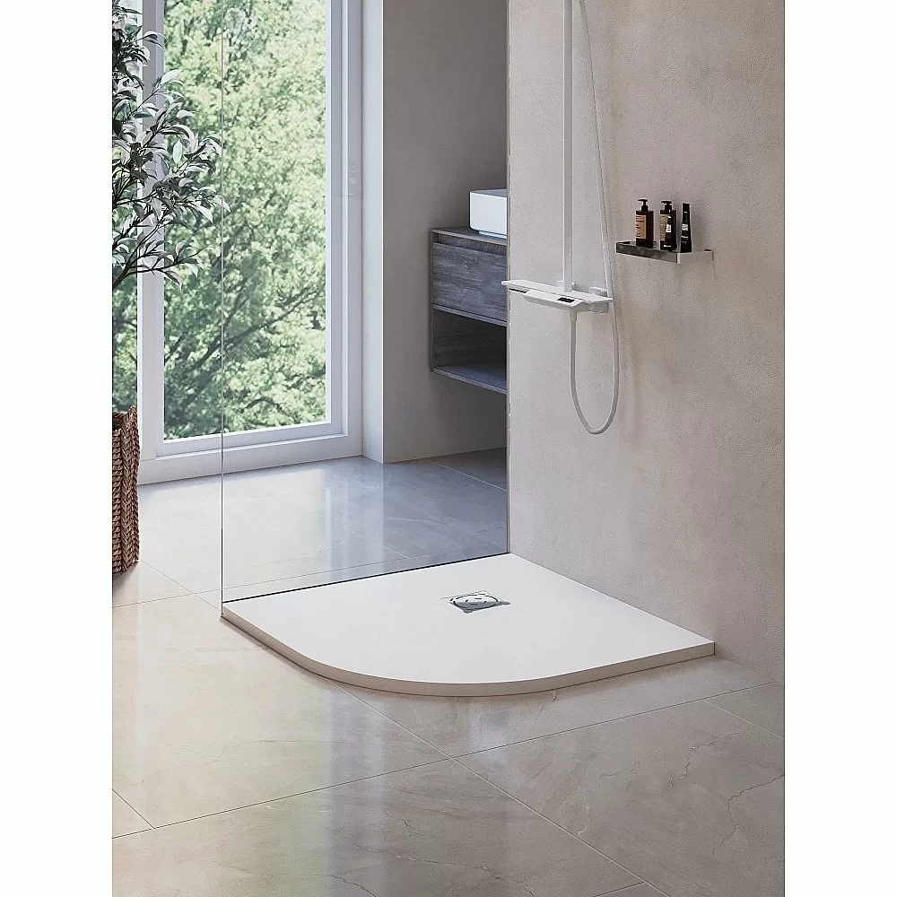 Душевой поддон RGW ST/R-W Stone Tray 16153100-01 100x100 белый