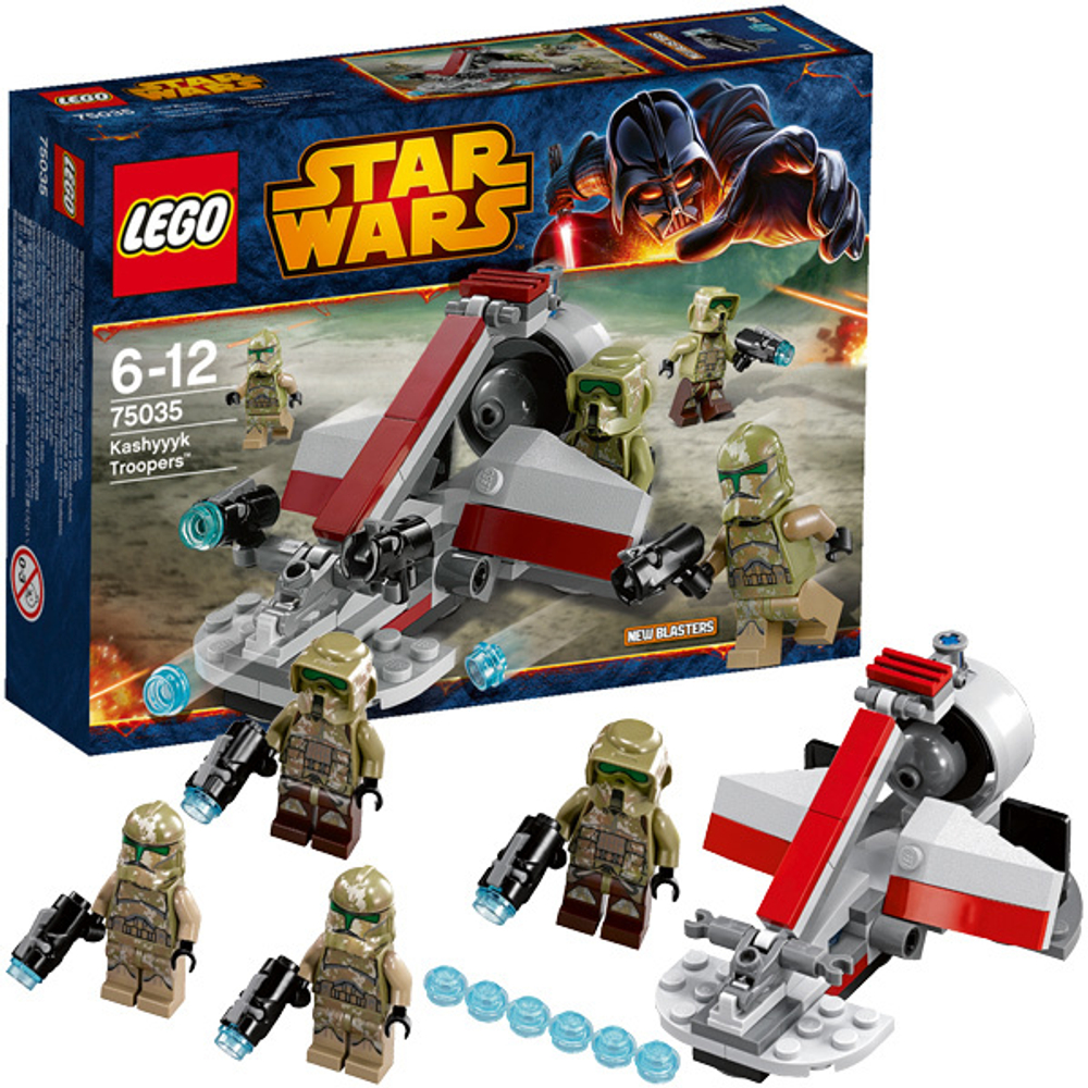 LEGO Star Wars: Воины Кашиик 75035 — Kashyyyk Troopers — Лего Звездные войны Стар Ворз