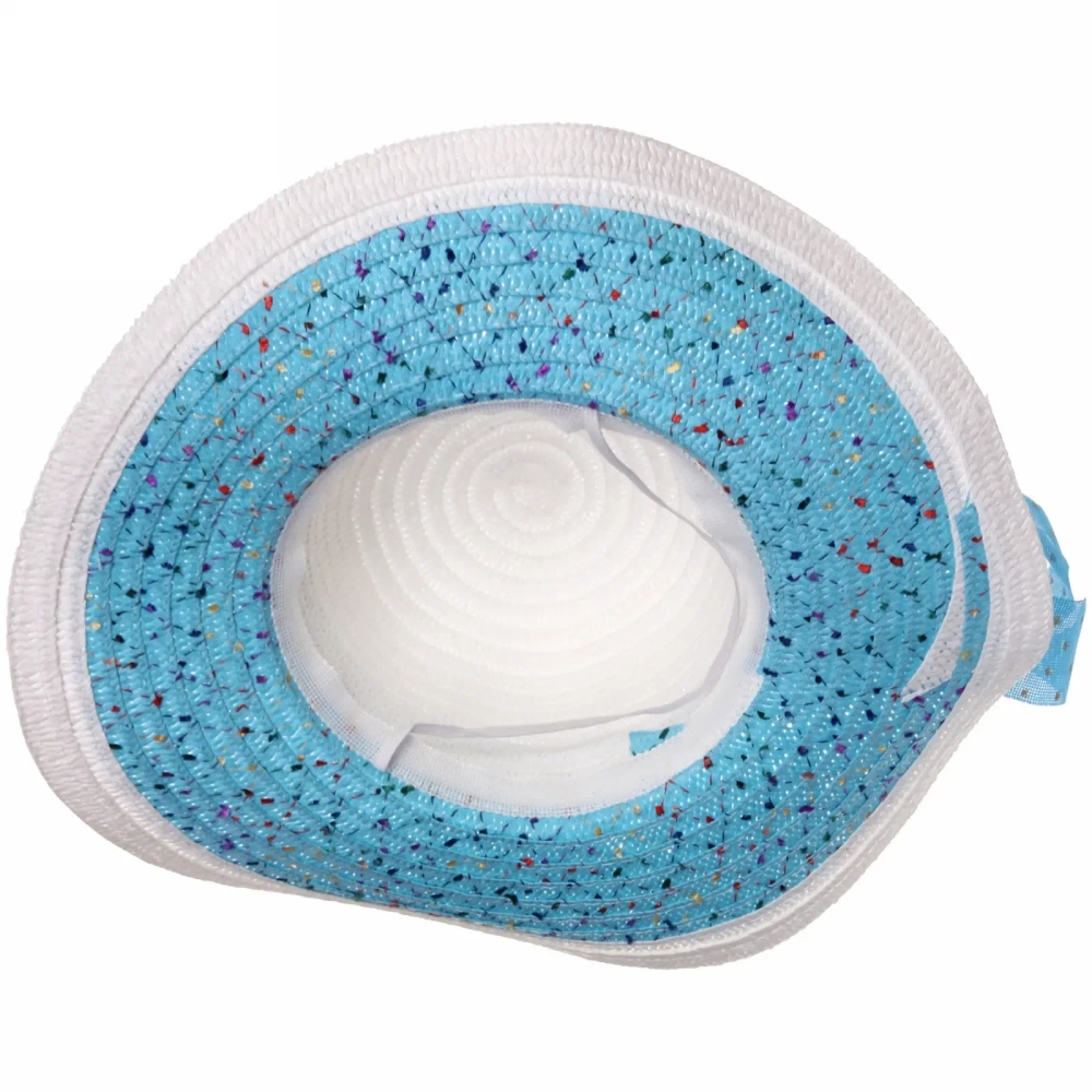 Шляпа женская с широкими полями «TiraMiSu- Адель», микс 5 цветов, р58, ширина полей 13 см