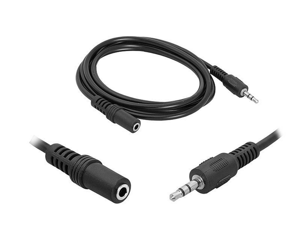 Аудио удлинитель Jack 3.5мм (штекер/гнездо)-2.0м. Сигнал