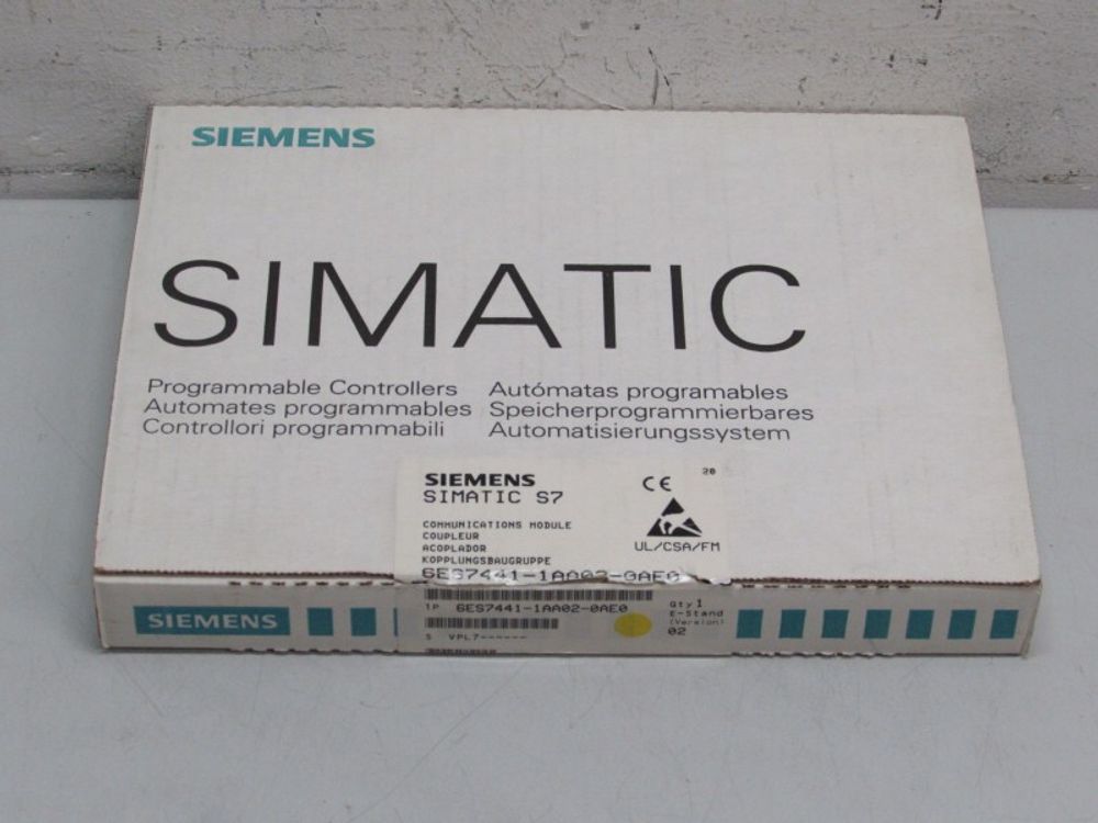 SIEMENS 6ES7441-1AA02-0AE0 6ES7 441-1AA02-0AE0
