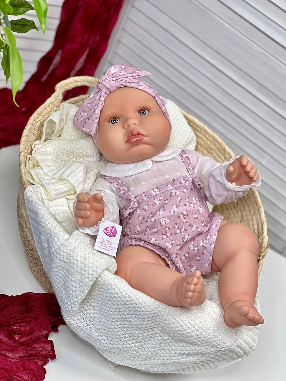 Кукла BERJUAN виниловая 50см Chubby Baby (20008)