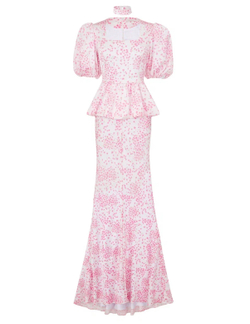 Юбка макси Monaco Rose, молочный