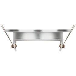 Светильник встраиваемый ЭРА KL 76 AL/SL /1 под лампу GX53 серебро