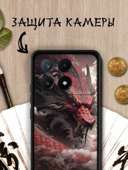 Чехол Xiaomi Poco X6 Pro с принтом