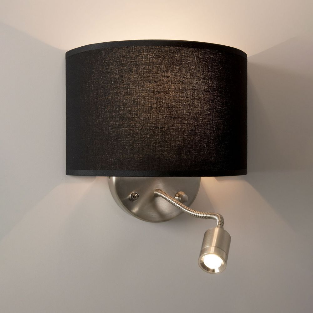 Citiluх Декарт CL704305 Бра с чёрным абажуром и диммером