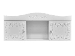 Полка навесная Италия ИТ-13 белое дерево