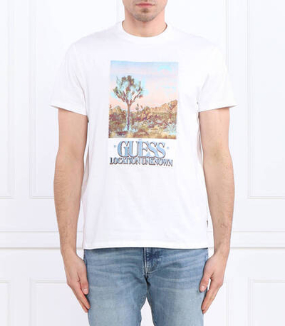 Футболка DESERT PHOTO GUESS - белый(M3GI74 KA260)