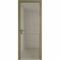 Алюминиевая дверь 17AG шампань стекло матовое