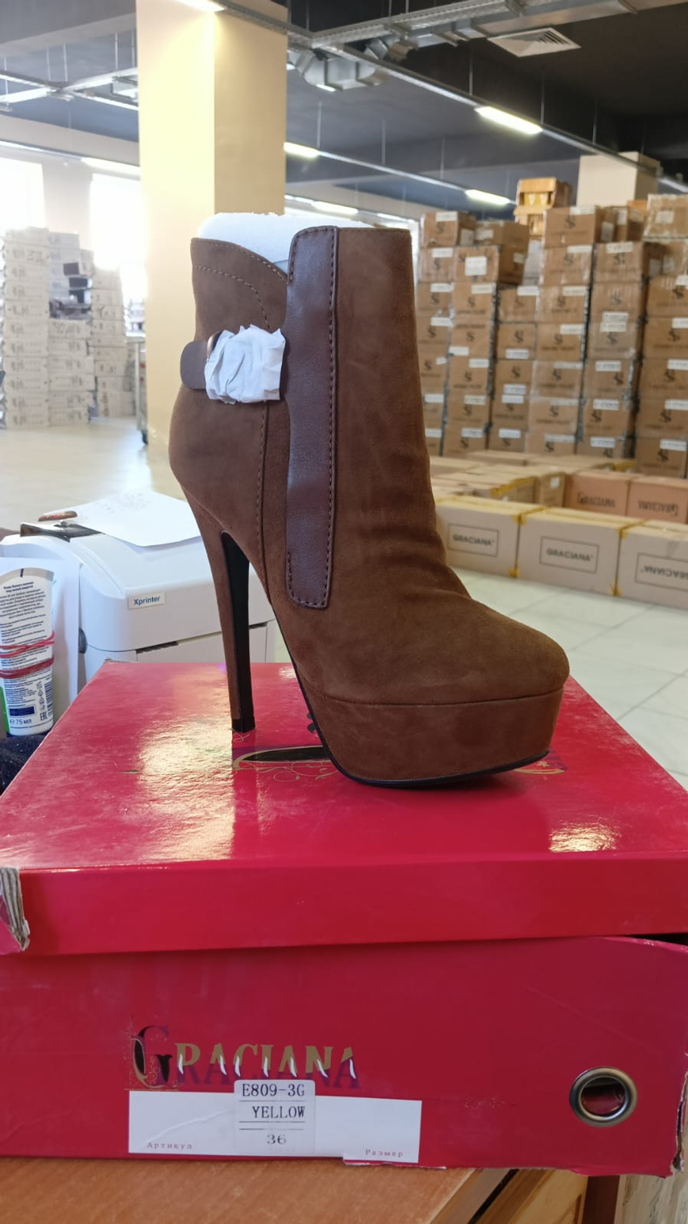 Ботинки женские GRACIANA E809-3G