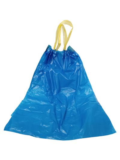 Мешки для мусора ПНД 30л 20шт с завязкоми.цвет синий 18-19 мкр