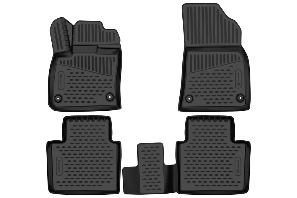 Коврики в салон для GEELY Monjaro (I) 2022-, Внедорожник 5 дв., 4шт. (полиуретан) ELEMENT3DA67450210K