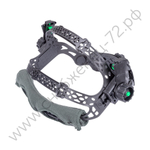 Маска сварщика КОРУНД МЕГА красная (ф-р MEGA LED) в коробке