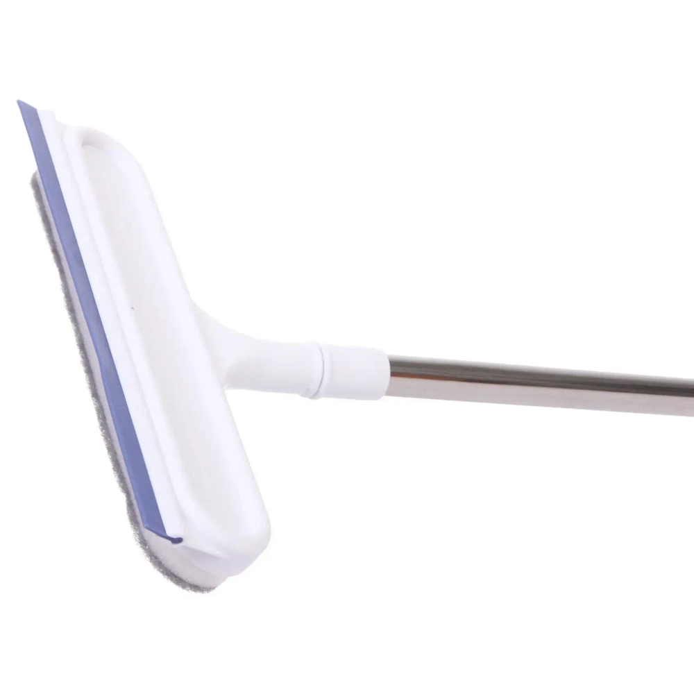 Окномойка для мытья стекол телескопическая ручка 115см абразивная губка 25см