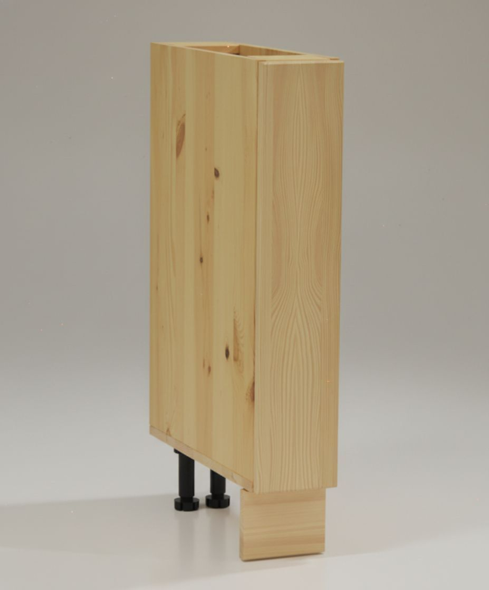 Модуль напольный Вестфалия, 15х50.8х84, для кухни, бутылочница, массив сосны, Dipriz