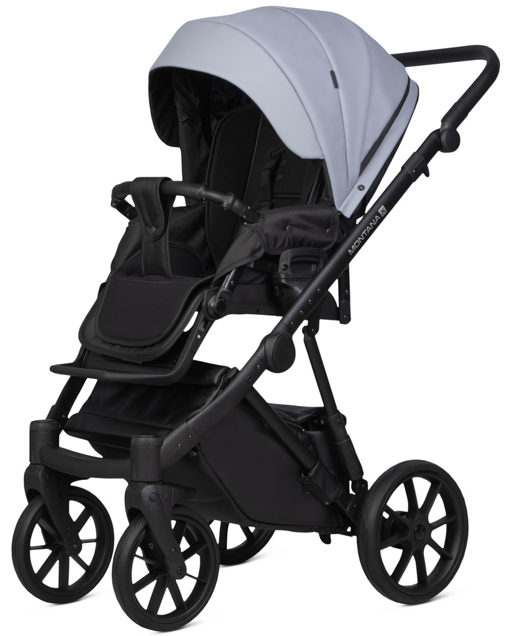 Детская коляска Riko Basic Montana X Ecco 2 в 1 23 Grey (серый)