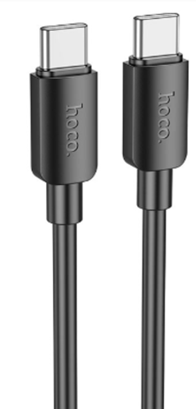 Кабель HOCO X96 Type-C-Type-C 60W 3A 1м PVC Black