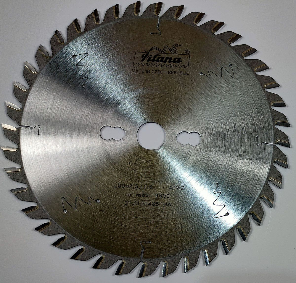 Пила дисковая TCT "Pilana" 200x2.5/1.6x20 z40 81-16 WZ
