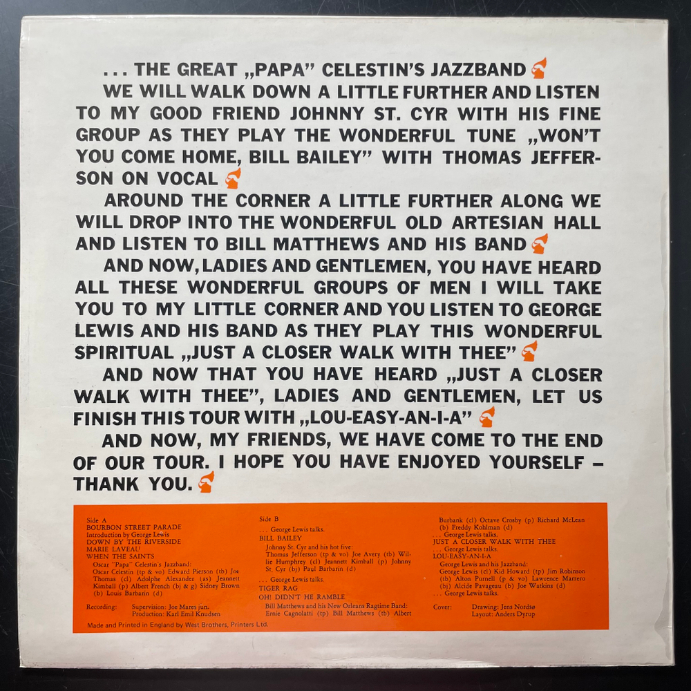 George Lewis – A Musical Tour Of New Orleans (Англия)