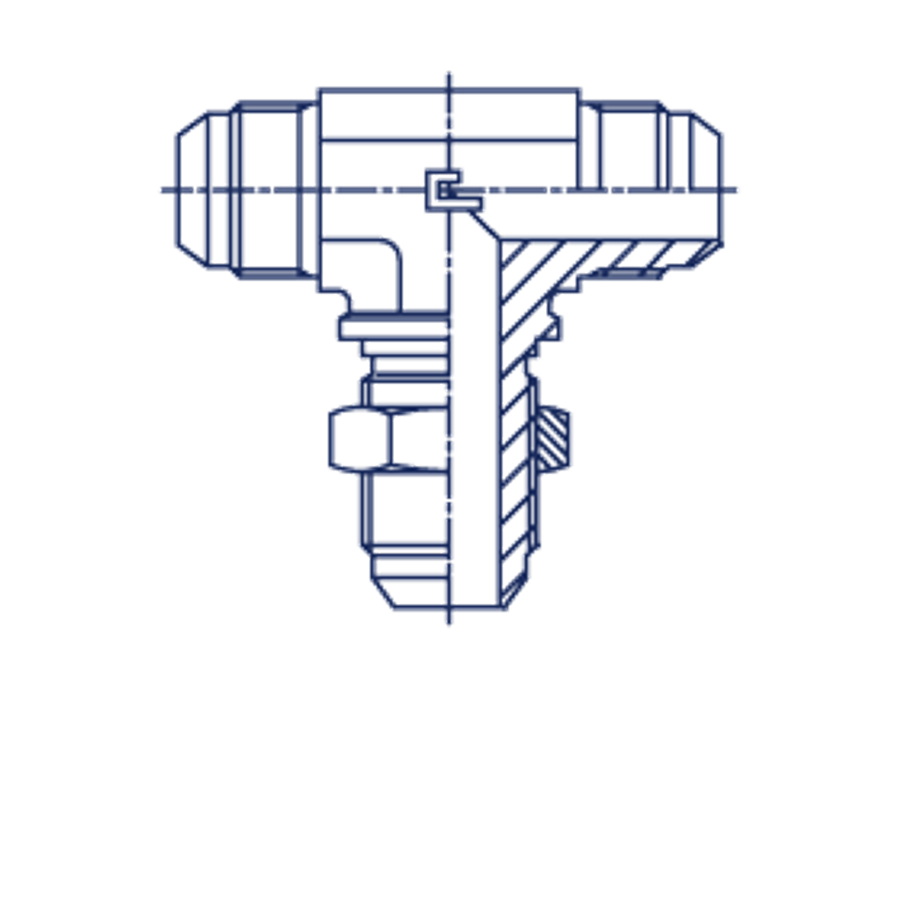 Соединение PTD JIC 3/4"