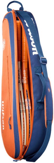 Сумка теннисная Wilson Roland Garros Team 3PK Clay/Navy (2026)