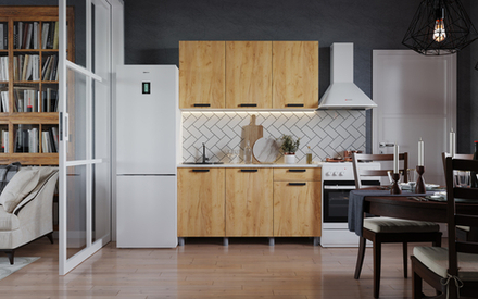 Кухня ДИОР готовое решение 1,5м