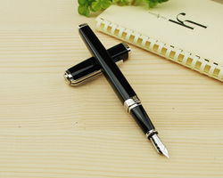 Перьевая ручка Waterman Exception, цвет: Slim Black ST, перо: F/M