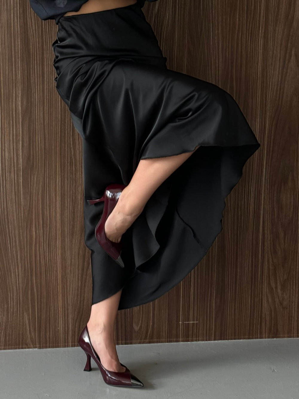 Туфли на фигурном каблуке