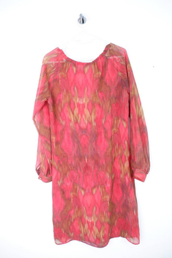 Платье Banana Republic яркое, маркировка 8, визуально 46 размер