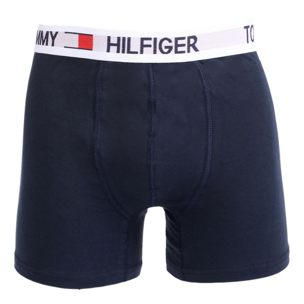 Набор мужских трусов боксеры 3в1 (темно-синие, серые, черные) Tommy Hilfiger