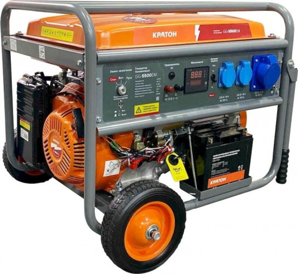 Генератор бензиновый КРАТОН GG-5500EM 3 08 01 037