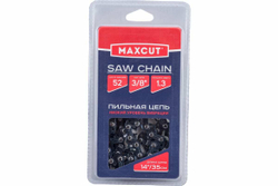 Цепь (91LV-52E; 3/8; 1,3; 52 звена; блистер) MAXCUT 086321052
