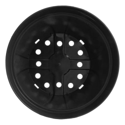 Контейнер круглый С15 (15 л) (чёрный 15 л, D=32см, высота - 26 см) Россия Закупка М61