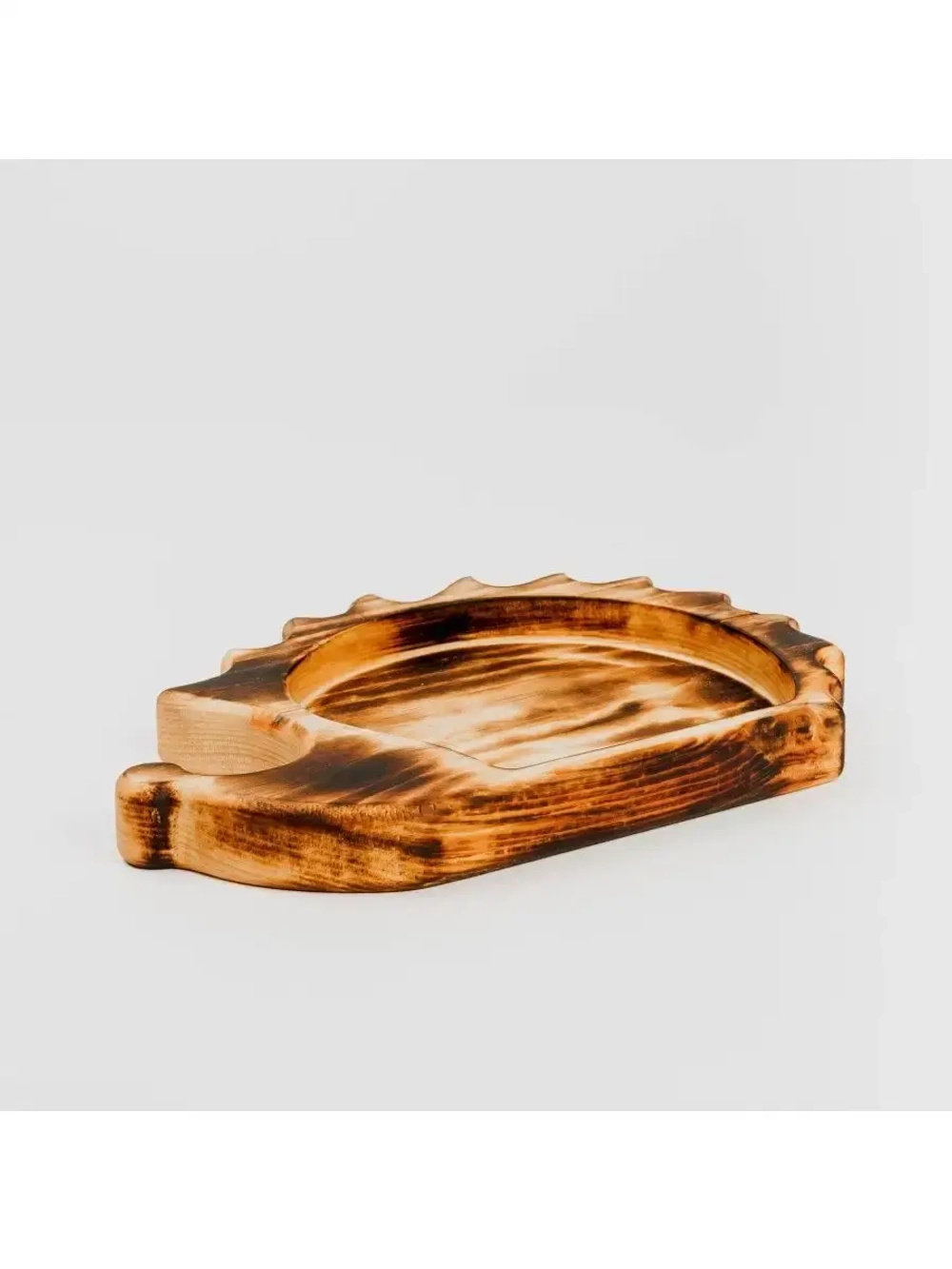 Деревянная менажница "Ежик" из кедра