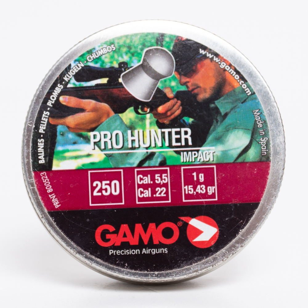 Пули Gamo Pro Hunter 5,5 мм 1.0 г (250 шт)