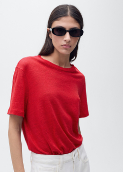 Футболка изо льна