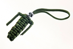 Темляк Скелет без ног Зеленый