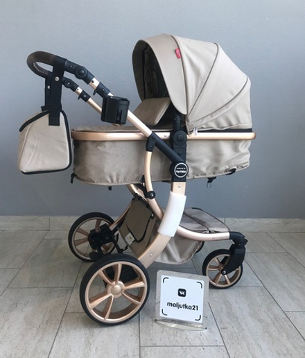 Коляска трансформер Aimile Original Autumn (Кремовый / Cream AA-6)