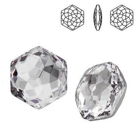 4683 Thin Hexagon Fancy Stone