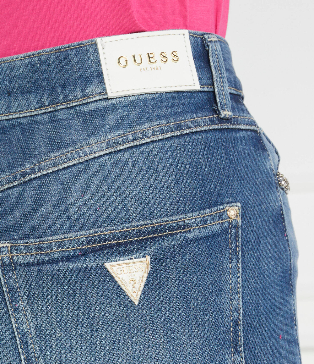 Джинсы 1981 GUESS - голубой(W3BA22 D4WF7)