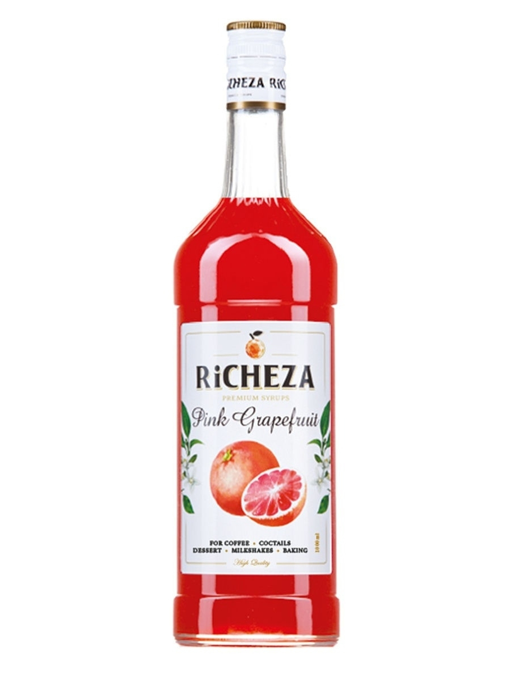 Сироп Richeza Розовый грейпфут, 1 л