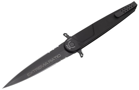 Складной нож Extrema Ratio BD4 Contractor BL - "BD4CONTRACTOR" c клинком из стали Böhler N690, рукоять Anticorodal®