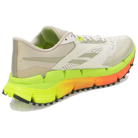 Reebok FLOATZIG 1 Белые кроссовки Низки Бежевого/зеленого/Желтого/Яблочного цвета.