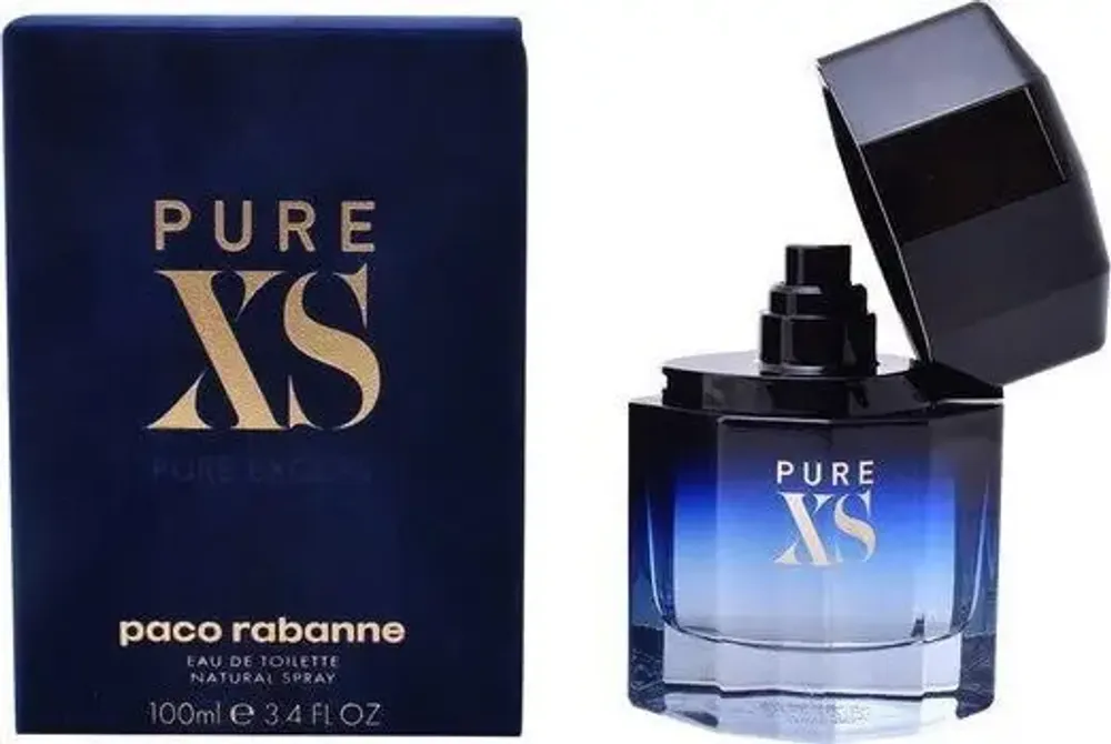 Мужская туалетная вода Paco Rabanne Pure XS Men EDT 100 мл с нотами бергамота и грейпфрута